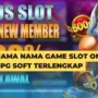 Top 5 Nama Nama Game Slot Online Gacor PG Soft Terlengkap